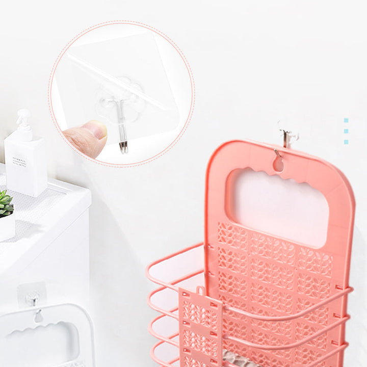 Folding Wall-mounted Punch-free Storage Baskets | Stornfield