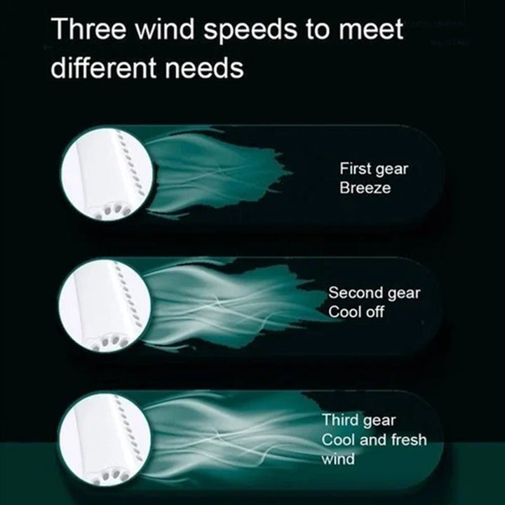 Hands-Free Portable Bladeless Neck Fan | Stornfield