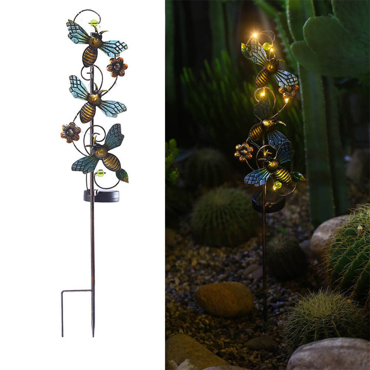 Powered Garden Lantern – Artistic Metal Design for Atmospheric Outdoor Lighting Stornfield
