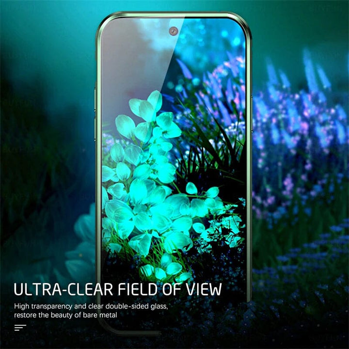 Stornfield | Double-Sided Magnetic Tempered Glass Phone Case for Samsung