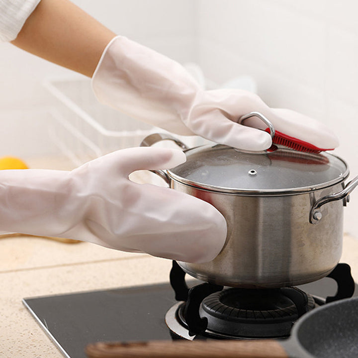 Silicon Dish Scrubber Gloves | Stornfield