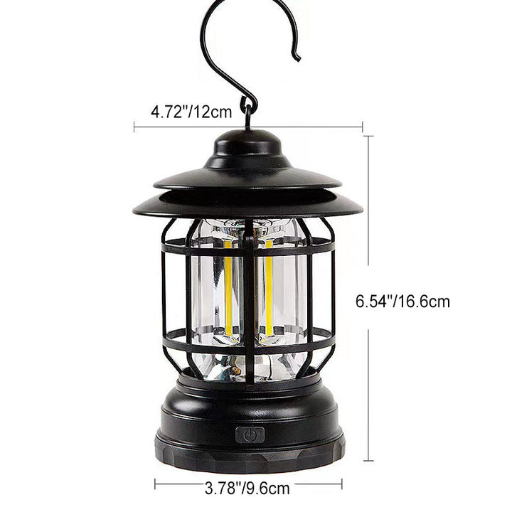 Stornfield | Contemporary Industrial Rechargeable USB Portable Camping Lantern Outdoor Horse Lamp