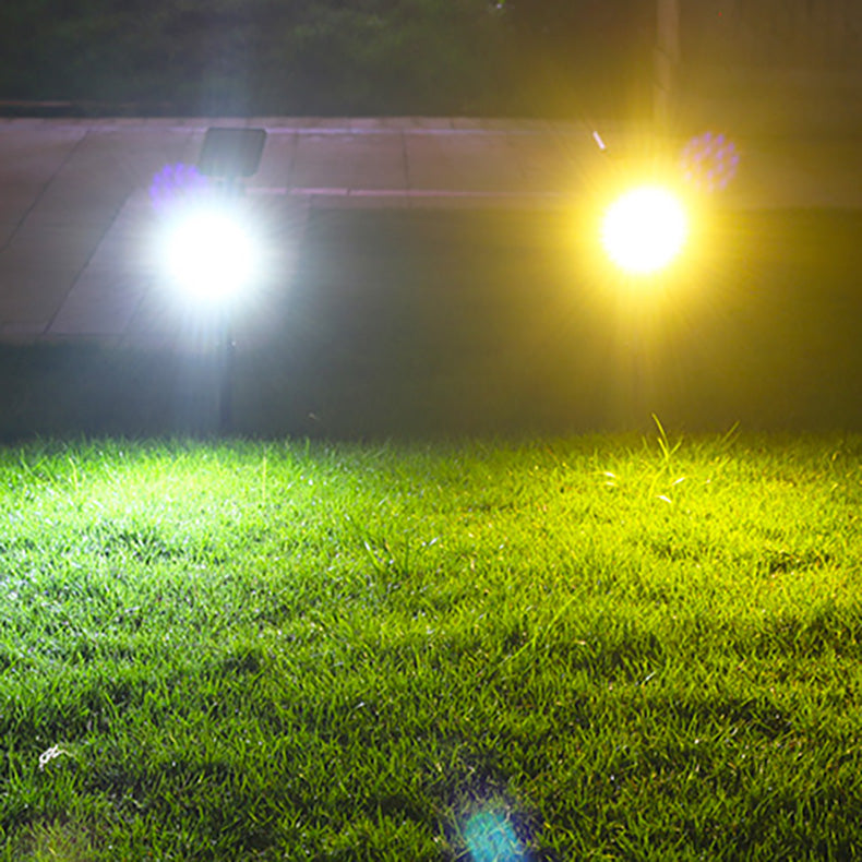 Contemporary Industrial ABS Solar Waterproof LED Spotlight Lawn Insert Light For Outdoor Patio | Stornfield