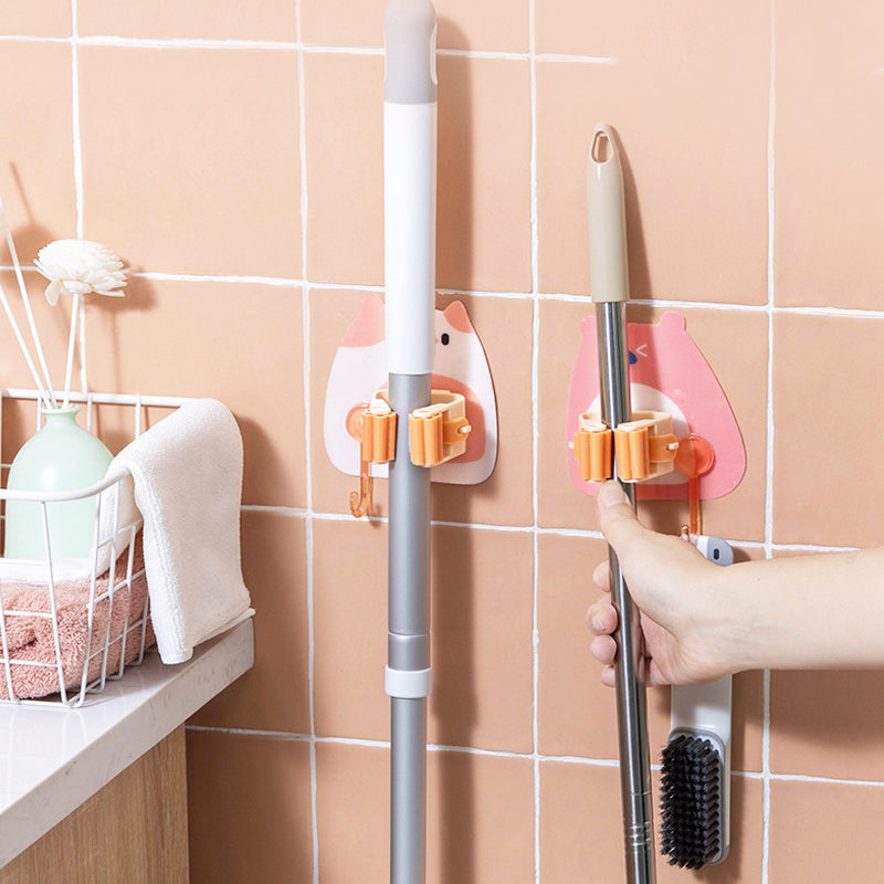 Single Cartoon Mop Holder | Stornfield