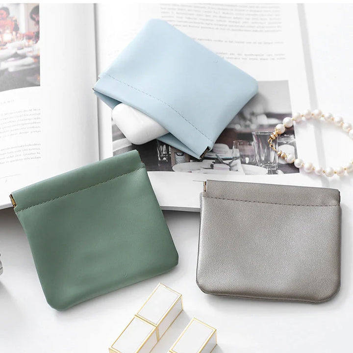 PU Leather Pocket Cosmetic Bag | Stornfield