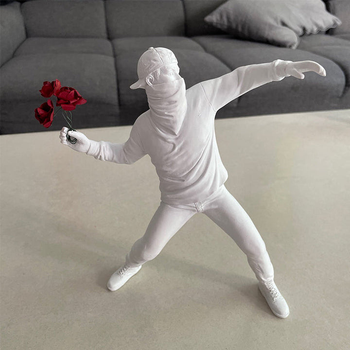 Stornfield | Banksy Flower Rioter Ornament