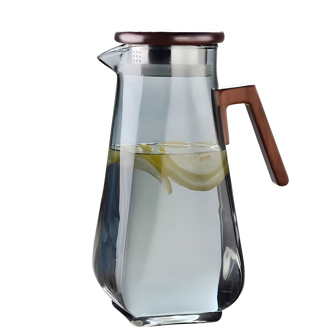 Glass Jug with Large Capacity – Heat Resistant and DuraStornfielde | Perfect for Water and Juice | Stornfield