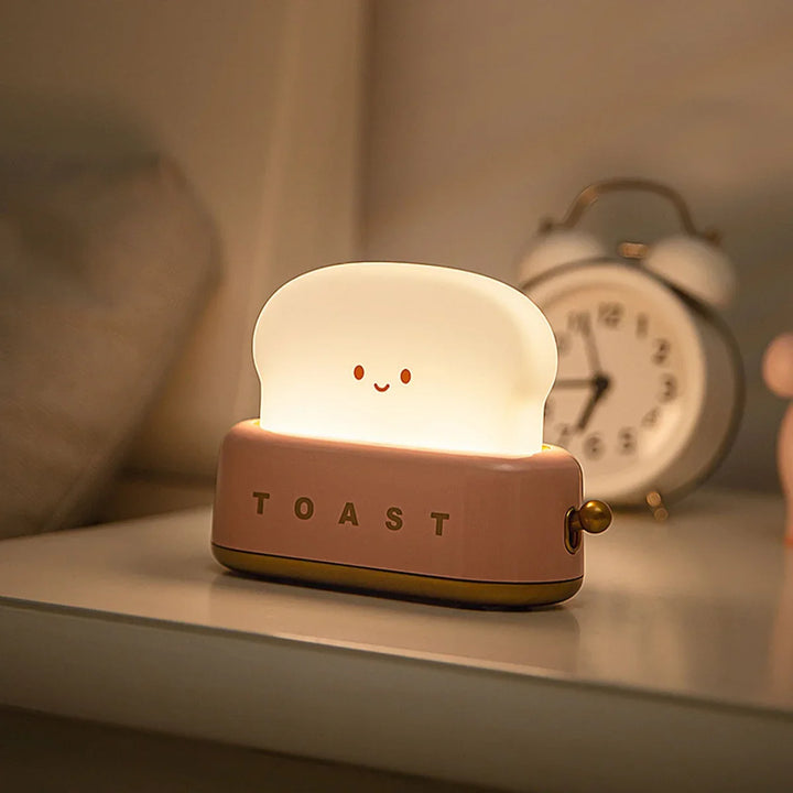 Cute Toast Night Light - ToastieGlow | Stornfield