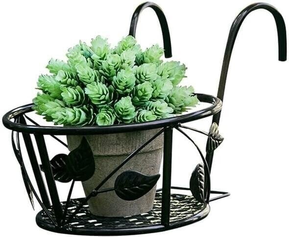 VerdaLift Plant Hanging Shelf — Finally rock-solid support for your balcony dreams | Stornfield