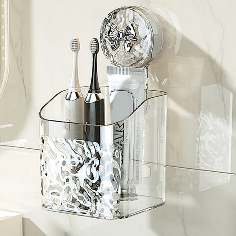 Practical wall shelf | Drill-free storage in the bathroom | Stornfield