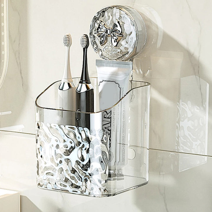 Practical wall shelf | Drill-free storage in the bathroom | Stornfield