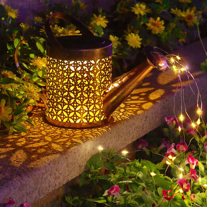 Solar Watering Can LED Lamp for the Garden | Stornfield