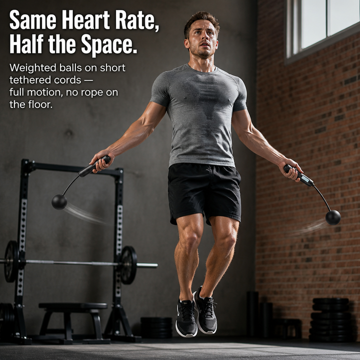 PulseRope Wireless Jump Rope with LCD Display | Stornfield