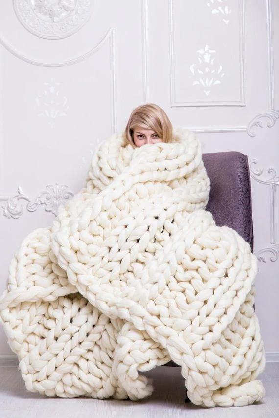 Stornfield | Chunky Knit Blanket