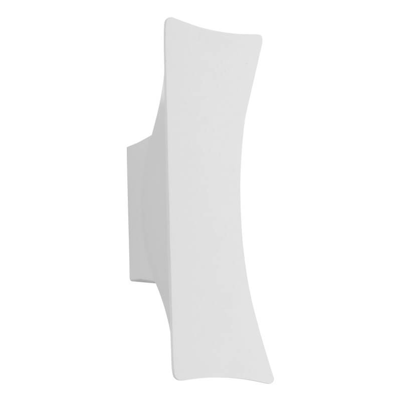 Modern Simple Rectangular Curved LED Outdoor Waterproof Wall Sconce Lamp | Stornfield