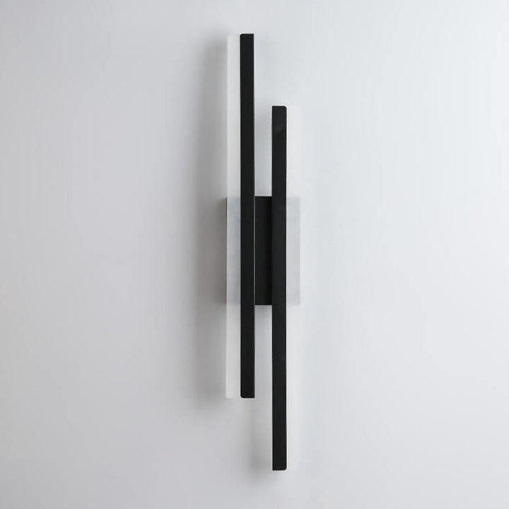 Stornfield | LuxLine Modern LED Wall Light | Minimalist Design | Iron & Acrylic | Dimmable Light