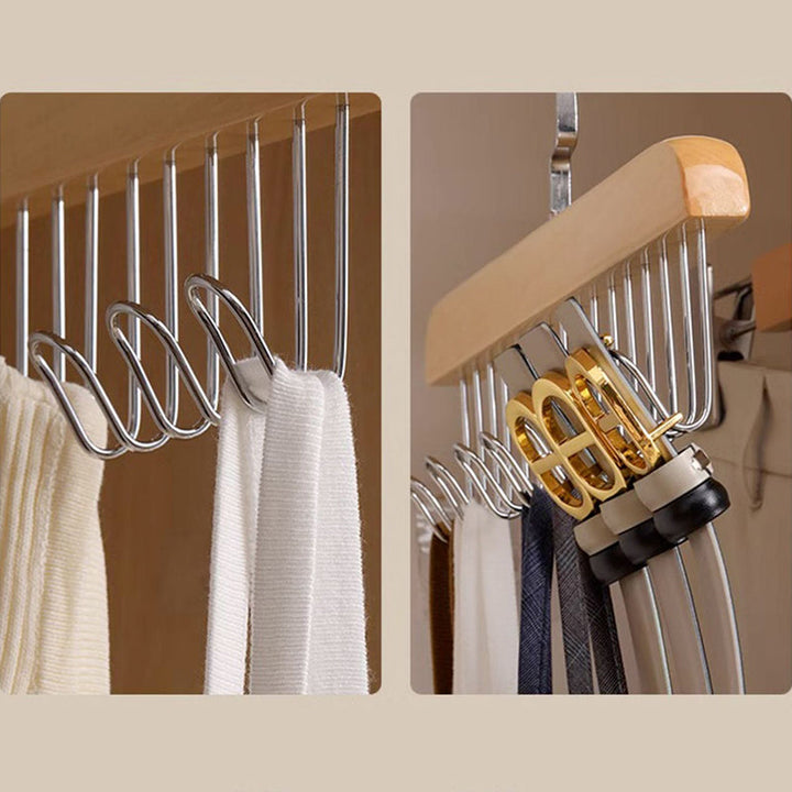 Anti-Slip Multi-Hook Clothes Rack | Stornfield