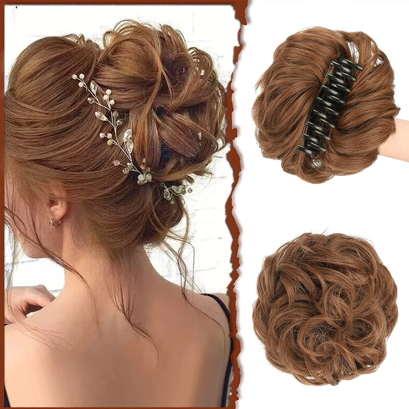 Bun Clipping Flower Buds Wig | Stornfield