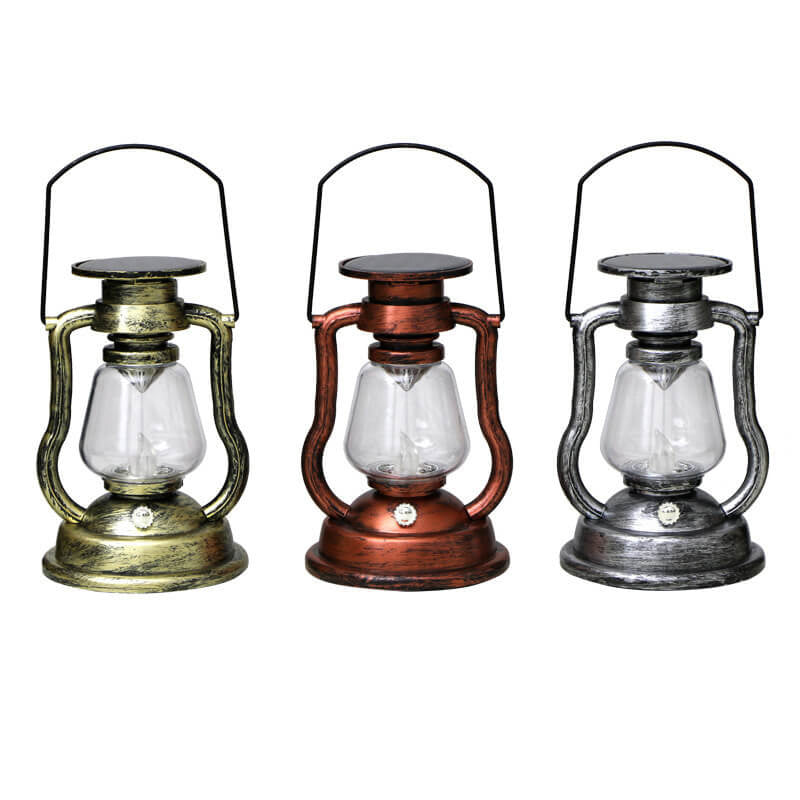 Solar Retro Kerosene Lamp Horse Lamp LED Outdoor Garden Patio Decoration Portable Flame Candle Light | Stornfield