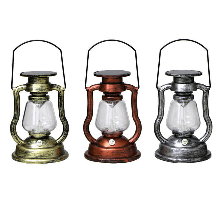 Solar Retro Kerosene Lamp Horse Lamp LED Outdoor Garden Patio Decoration Portable Flame Candle Light | Stornfield