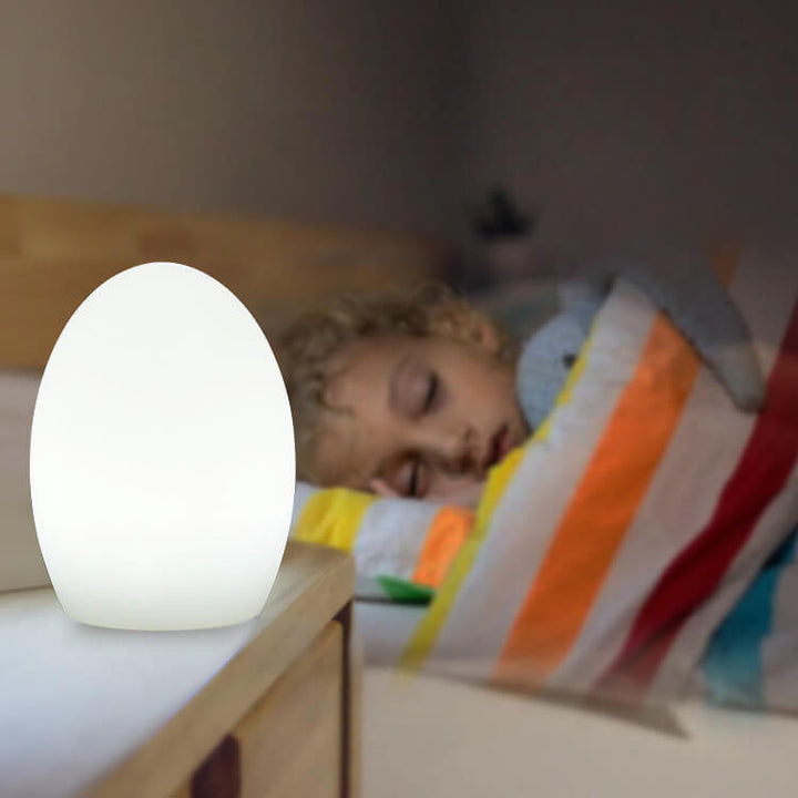 Stornfield | Lampe de table décorative LED en forme d'œuf RGB en ABS