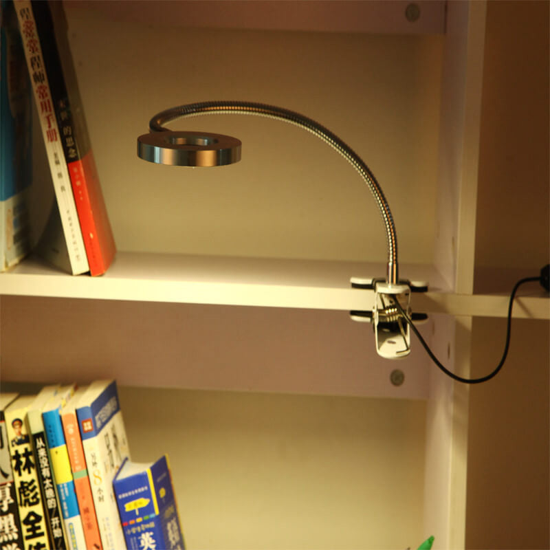 Stornfield | Creative simple USB pants button LED reading clip desk lamp
