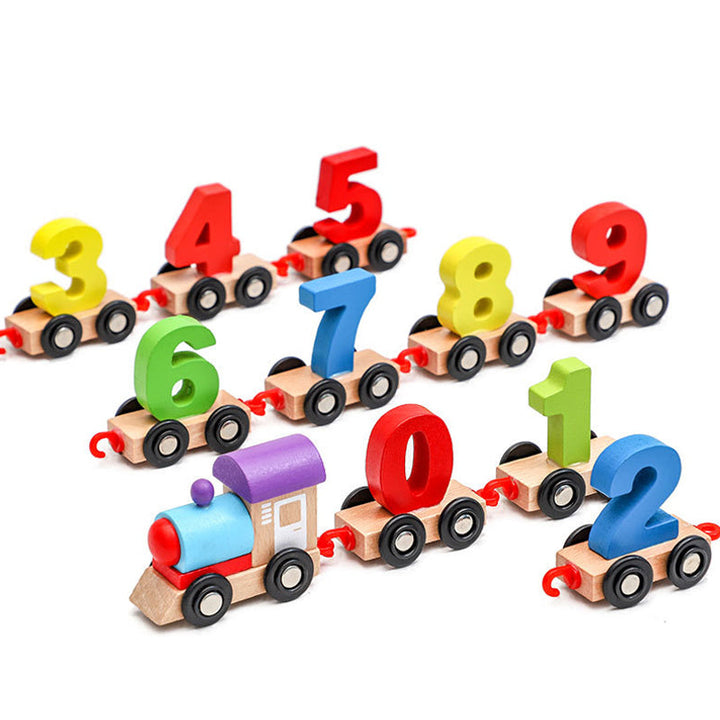 Stornfield Wooden Digital Pull Toy