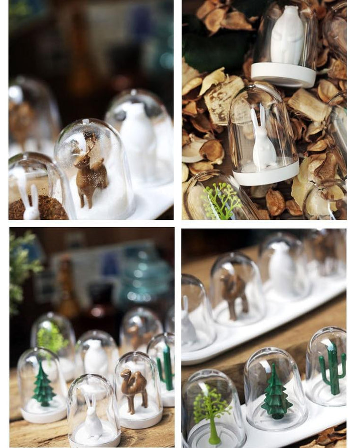 Tempus - Salt and Pepper Shakers in Dome Ornament | Stornfield