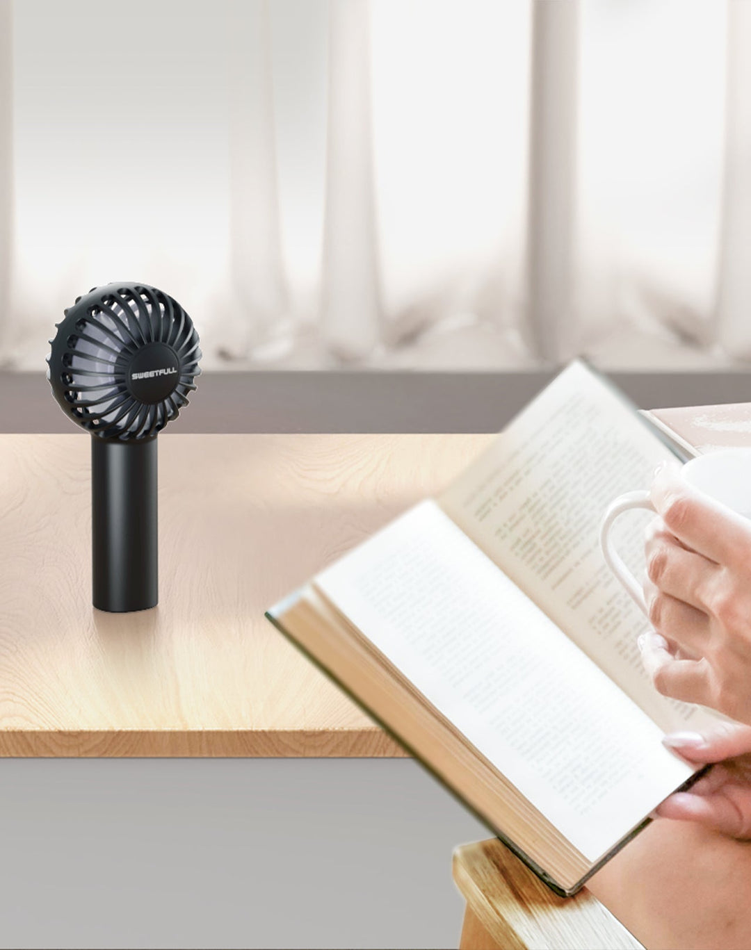 Mini Portable Fan Powerful Handheld Fan Rechargeable | Stornfield
