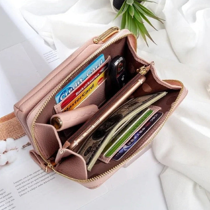 First-class phone case/shoulder bag with zipper | Stornfield