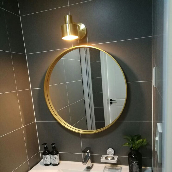 Modern Gold Wall Lamp - Minimalist Metal Design for Luxury Interiors | Stornfield
