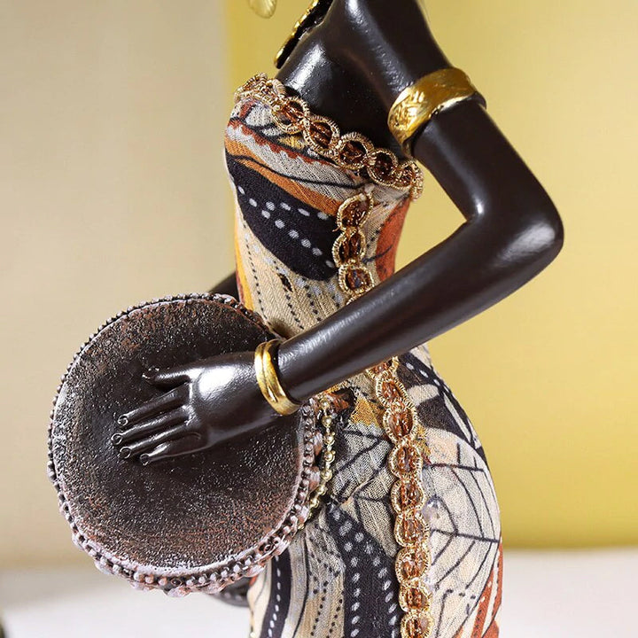 Stornfield | African Musician Sculpture