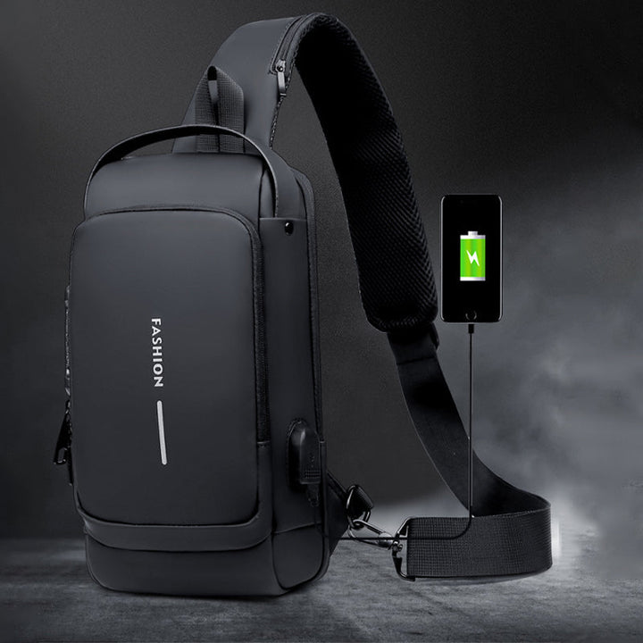 Casual multifunctional anti-theft chest bag for men | Stornfield