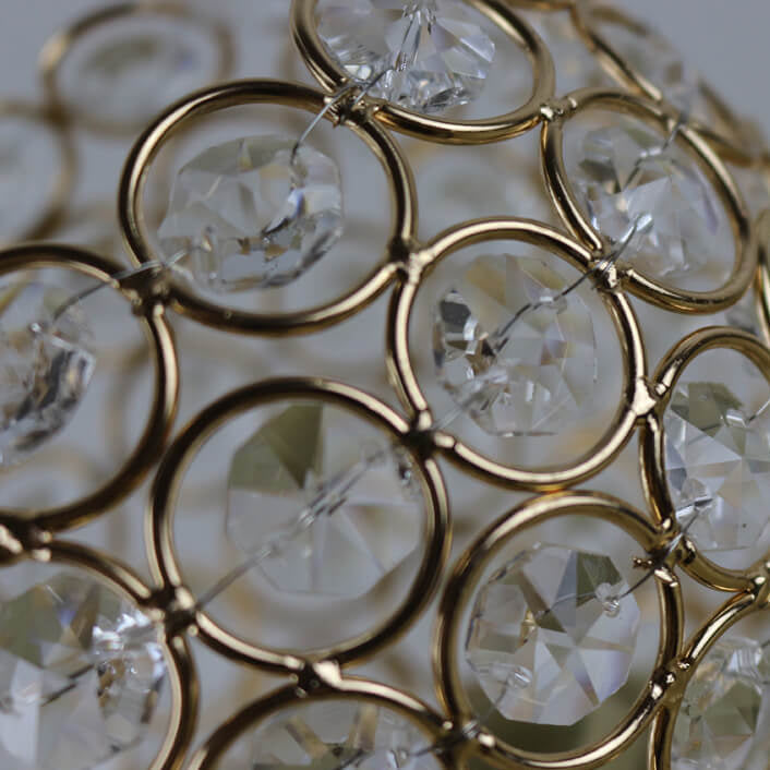 Stornfield | European Luxury Crystal Ball Art 1-Light Table Lamp