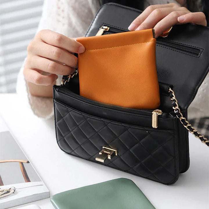 PU Leather Pocket Cosmetic Bag | Stornfield
