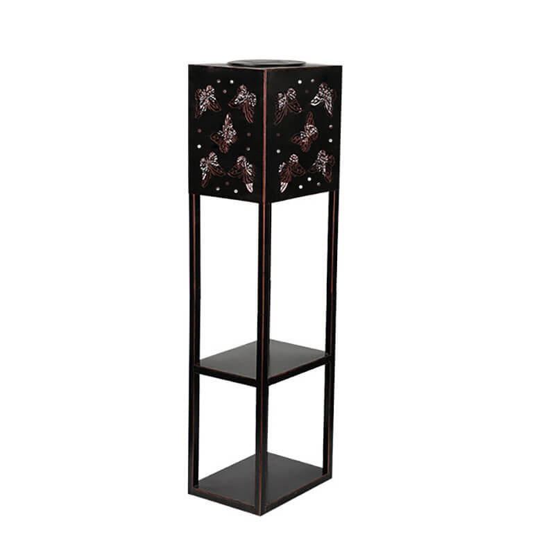 Solar Butterfly Light Shadow Square Shelf Planter Light Garden Decorative Outdoor Waterproof Patio Outdoor Light | Stornfield