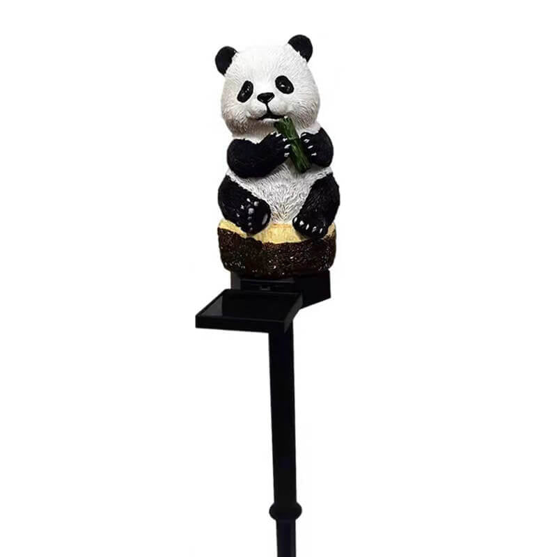 Stornfield | Waterproof Patio Decoration Solar Resin Panda Floor Light