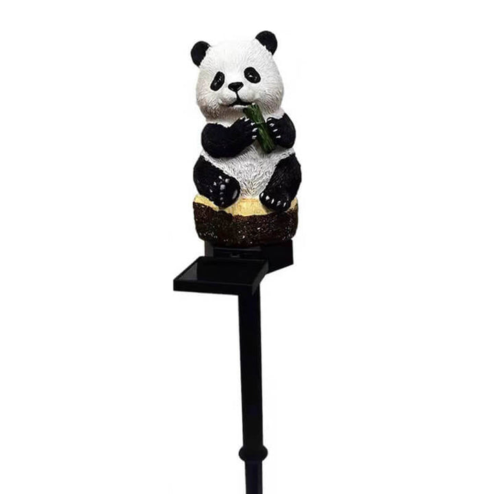 Stornfield | Waterproof Patio Decoration Solar Resin Panda Floor Light