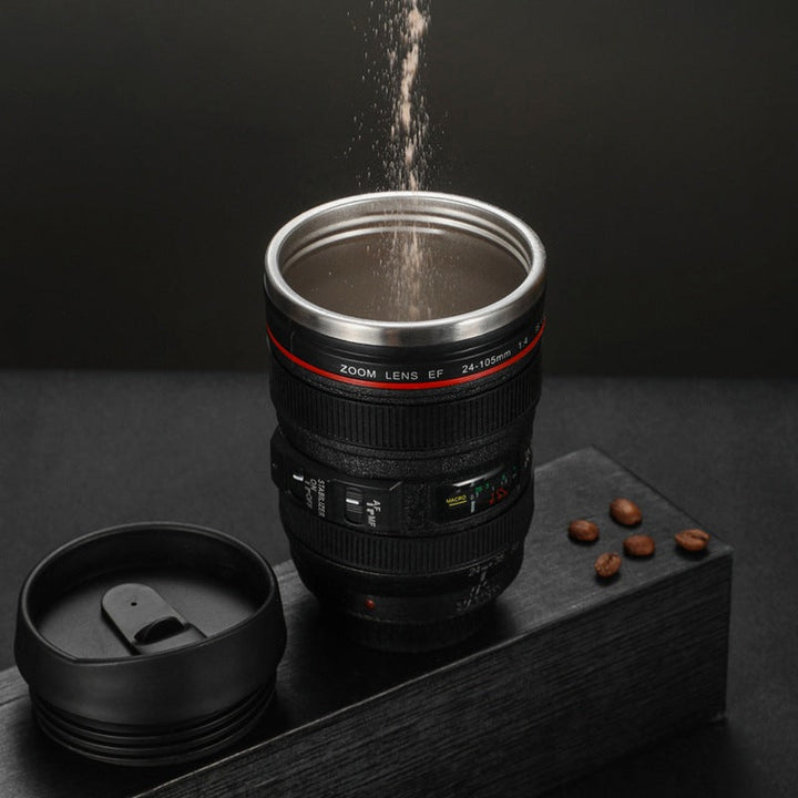 Insulated cup inspired by camera lens | Stornfield