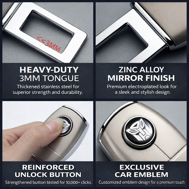 Premium Steel Seatbelt Extender Stornfield