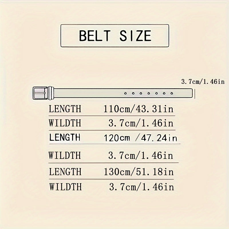 Stornfield | Men’s Genuine Leather Belt with Automatic Buckle – Classic Adjustable Cowhide Waist Belt