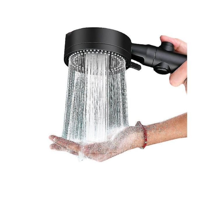 Shower head with 5 functions - black | Stornfield