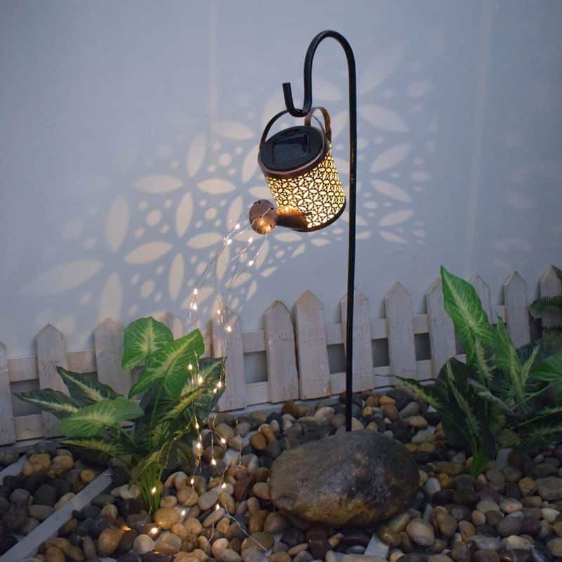 Solar Watering Can LED Lamp for the Garden | Stornfield