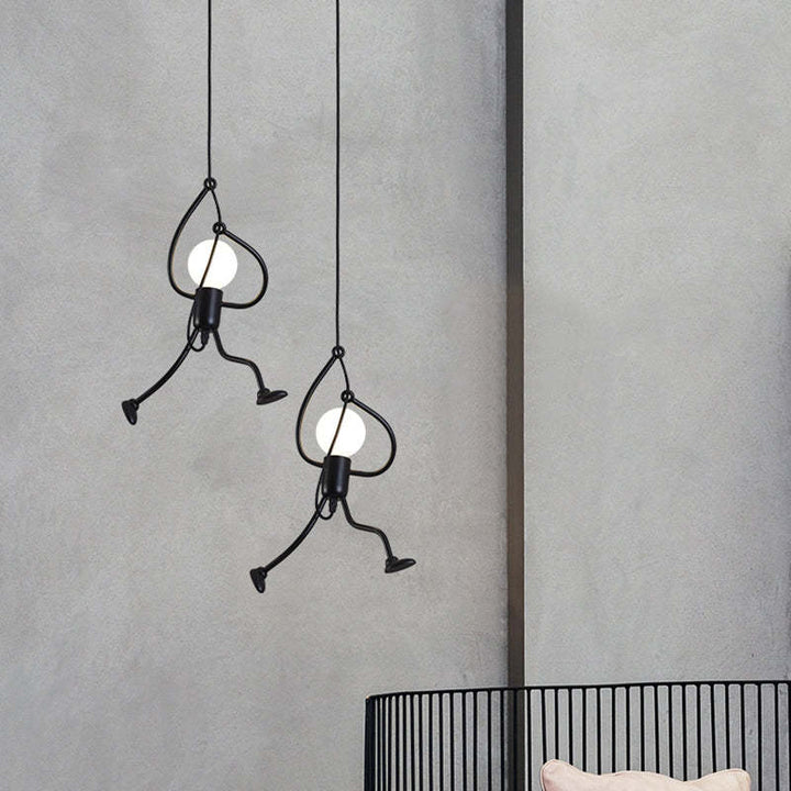 Stornfield | Retro Iron Man Pendant Light