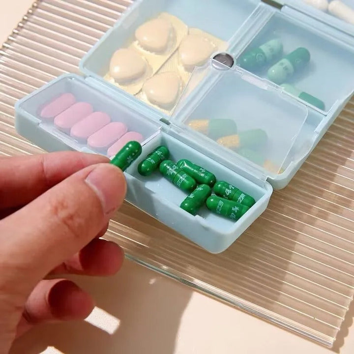 Compact Magnetic Pill Organizer | Portable, Safe Storage | Stornfield