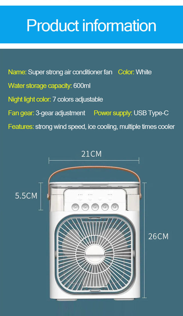 PortaStornfielde Mini Air Cooling Fan | Stornfield