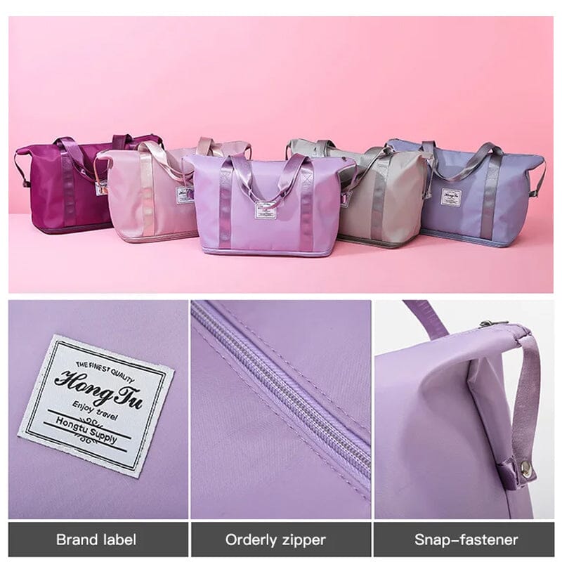 High Capacity Double Layer Wet Separation Travel Bag | Stornfield