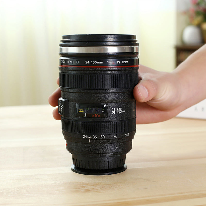 Insulated cup inspired by camera lens | Stornfield