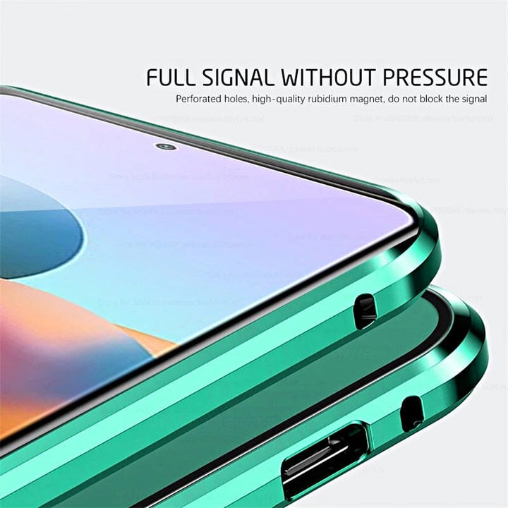 Stornfield | Double-Sided Magnetic Tempered Glass Phone Case for Samsung