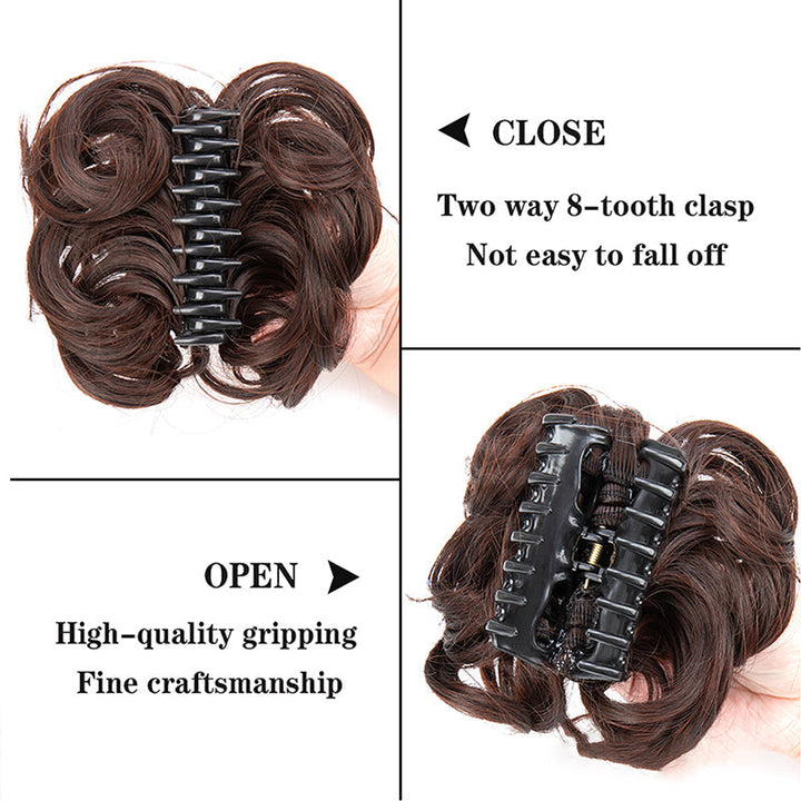 Bun Clipping Flower Buds Wig | Stornfield